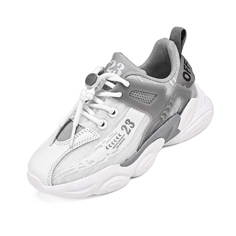 Fujeak Big Size Boys Running Breathable Mesh Shoes