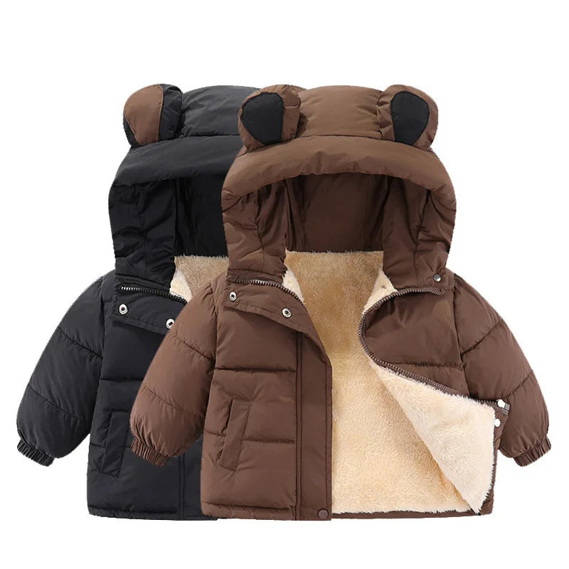 Job Thicken Outerwear Fur Sweater