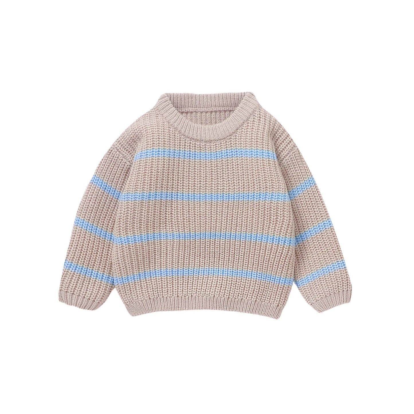 Fermin Knitted Long Sleeve Pullover Sweater