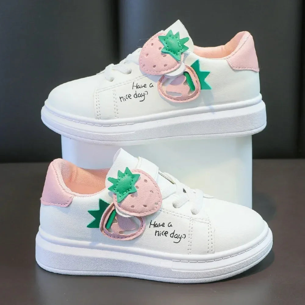 girl shoes 2025 spring autumn sports shoes children's soft-soled