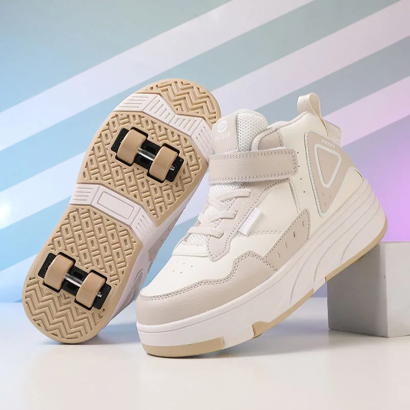 Children Roller Skate Shoes Kids Autumn Children Fashion Casual Sports Shoes