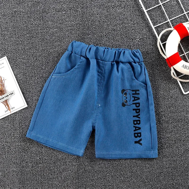 Fredy Boys Shorts Summer Fashion print waist elastic