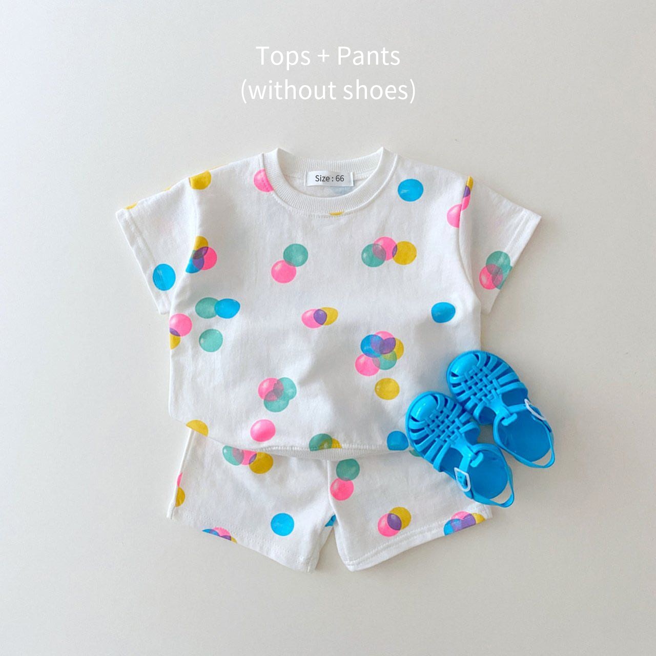 JOSH Summer Embroidered Bear T-shirts + Casual Shorts - GuGuTon