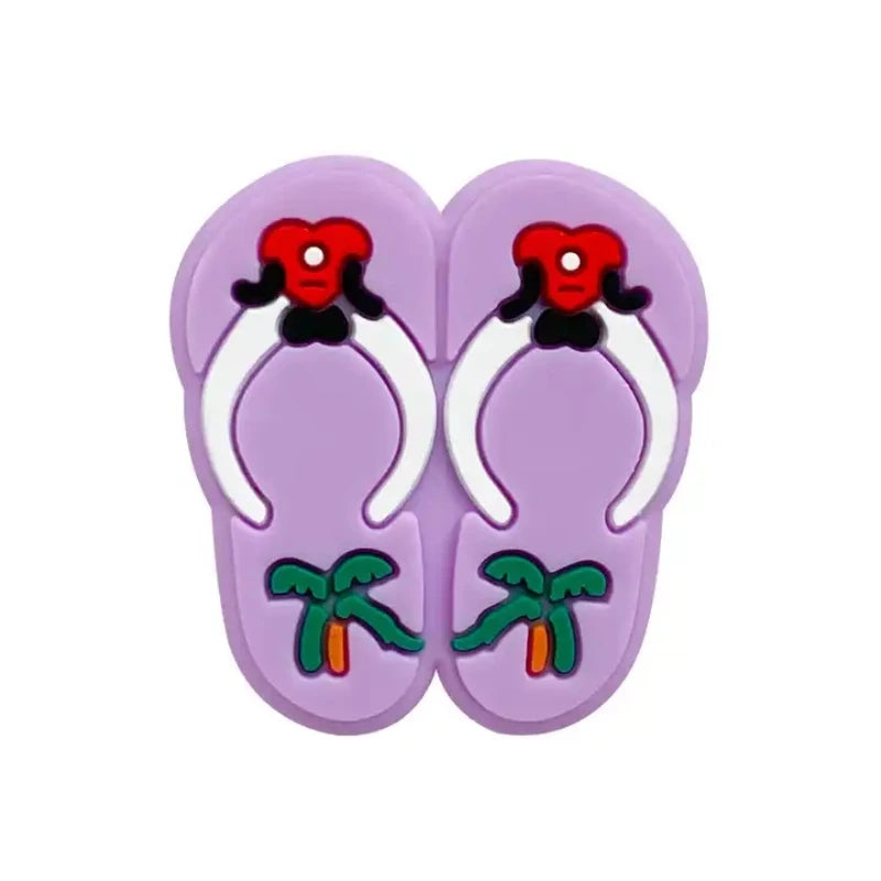 10pcs New Cartoon Silicone Beads Baby Teether Food Grade Chewing Teething