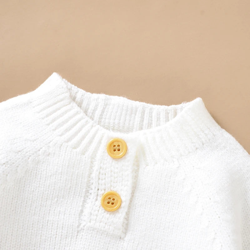 Camilo Round Neck Long Sleeve Knit Sweater