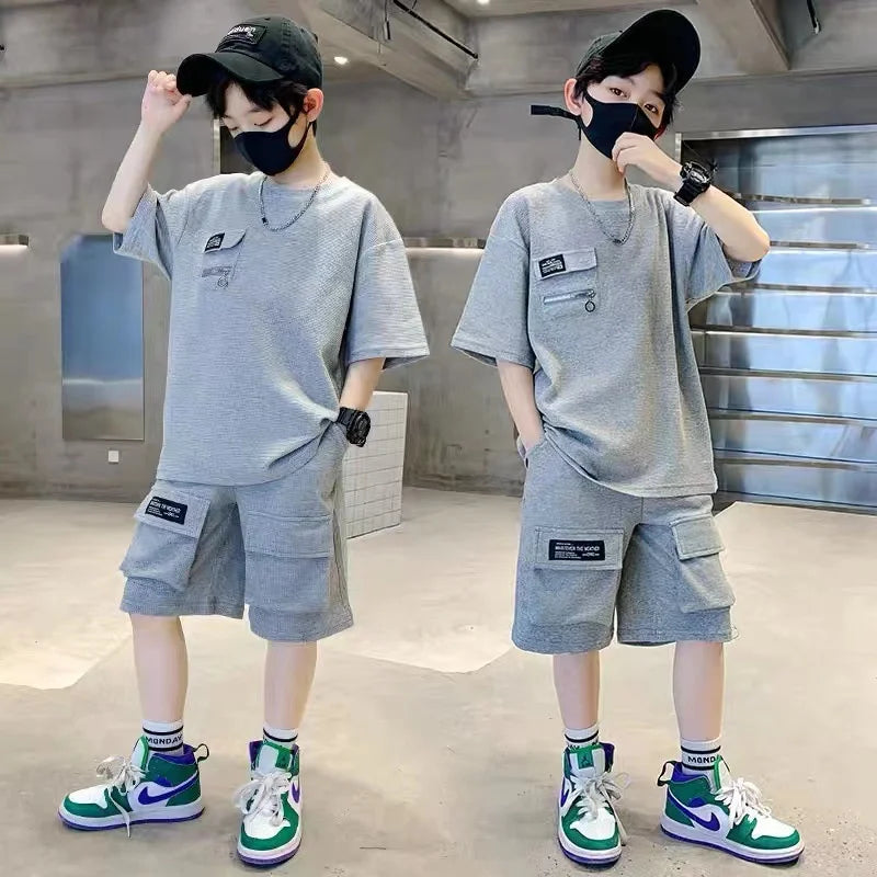 Mario Children Fashion Handsome Tees