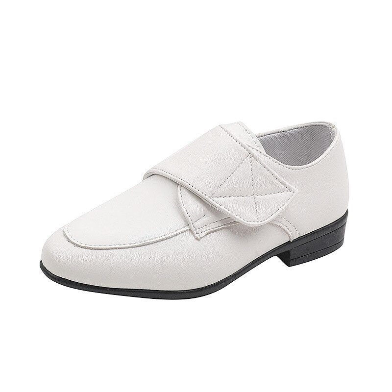 Party Leather Shoes Hook & Loop Casual Boys Classic Versatile