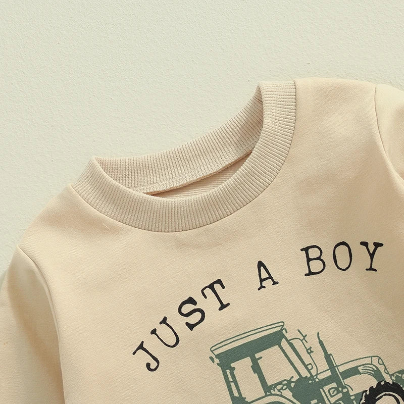 George Long Sleeve Toddler Cute Fall Sweater