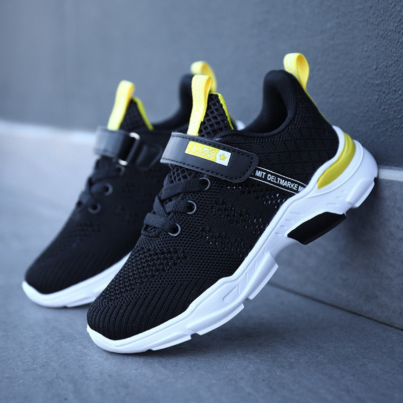 Autumn Children Mesh Breathable Running Shoes Boy Brand Casual - GuGuTon