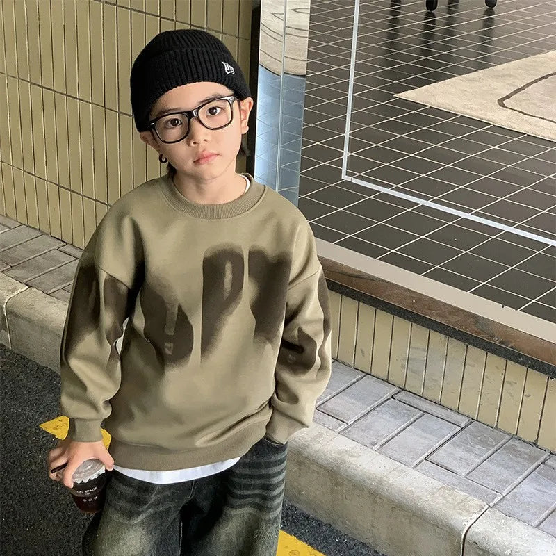 Melvin Boys Korean Street Style Sweater