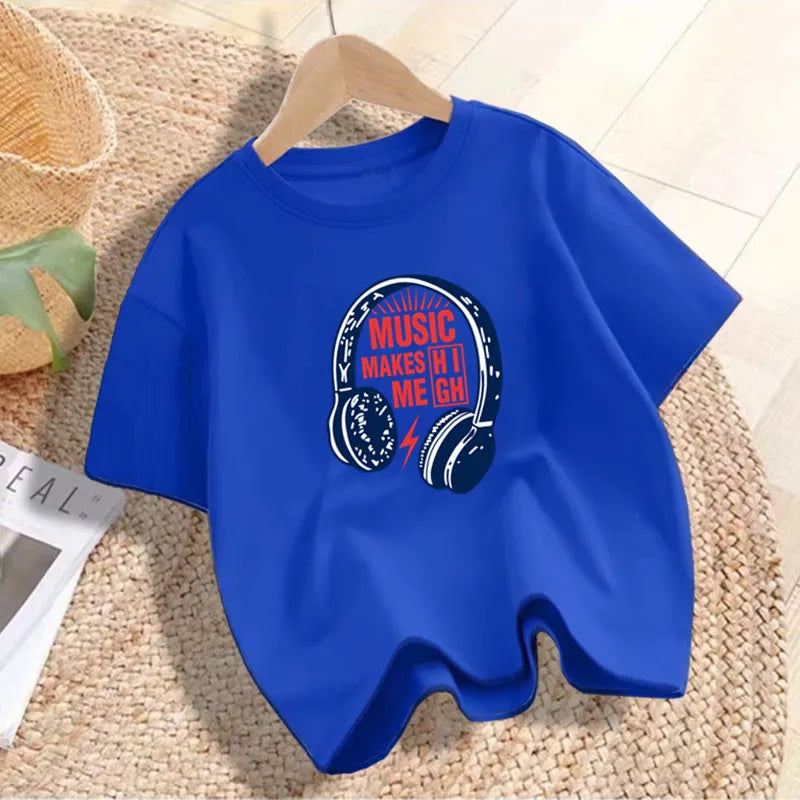 Jhon cute Dino Cartoon Print Children's Tshirt