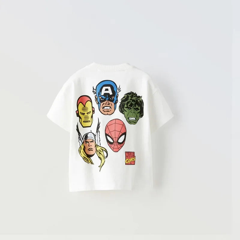 Lucas Loose Fashion Round Neck Short Sleeve Tops