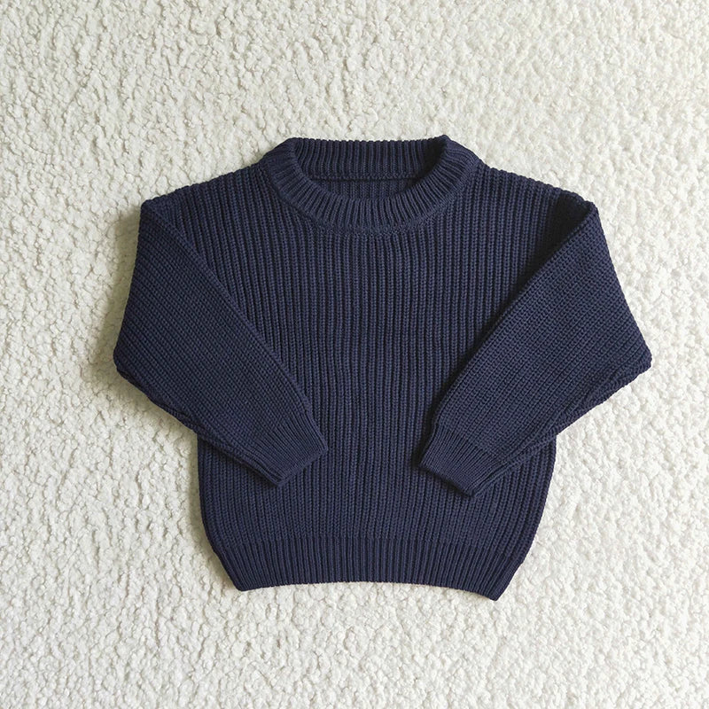 Luis Dark Jumper Casual Pullover Sweater