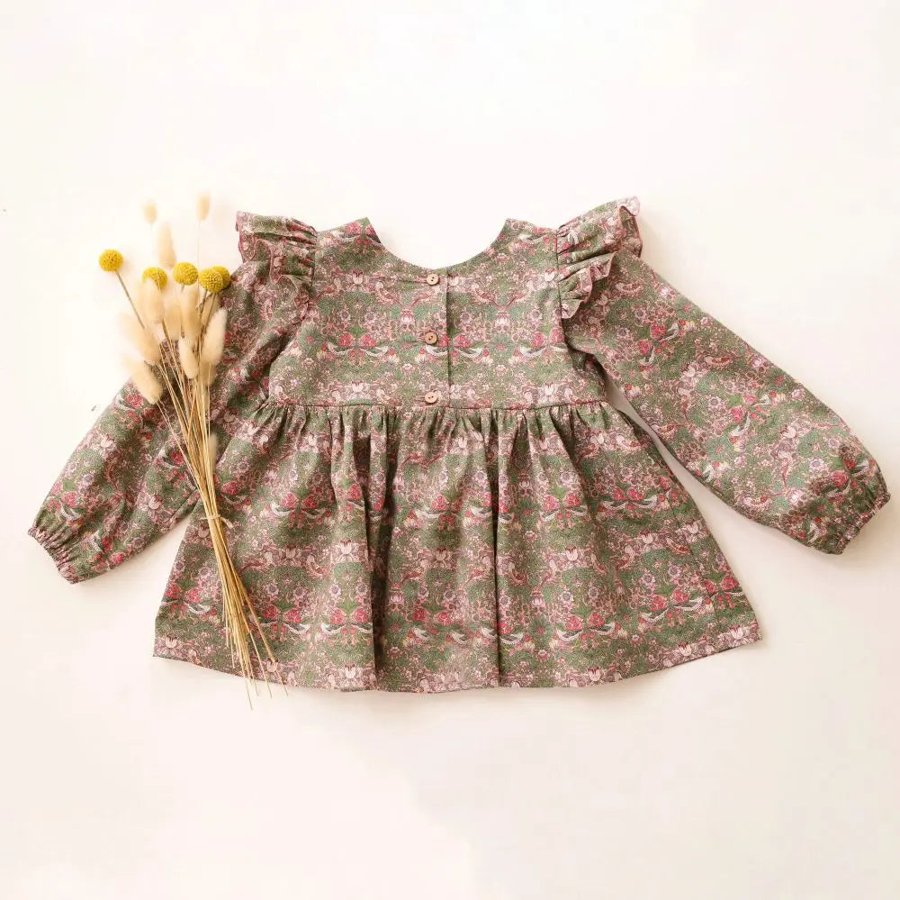 Lorena Blouse Long Sleeve Baby Girl Tops