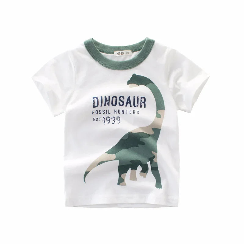 Trevor Children Cotton Short Sleeves Tees