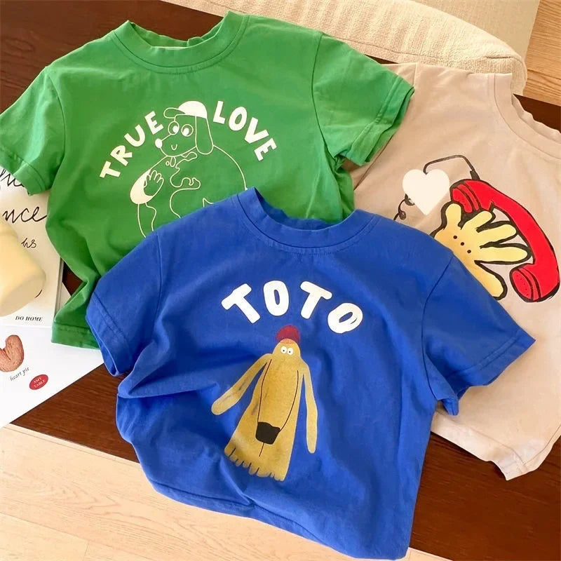 Lucas Short-sleeve Cartoon Tees