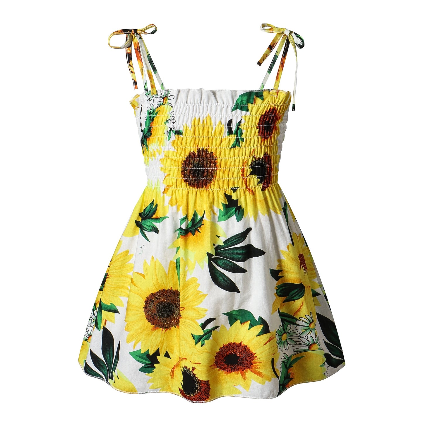 Gisela Splicing Summer Dresses child Outfits Beach Clothes - GuGuTon