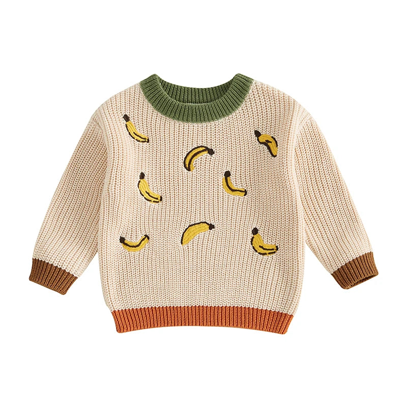 Marcos Cute Toddler Cable Knit Sweater