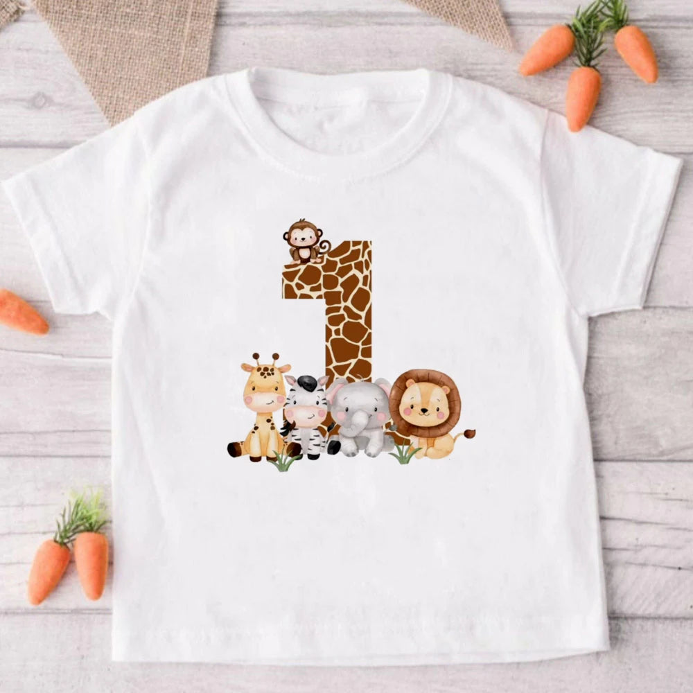 Noah Party Outfits Toddler Short Sleeve Tees