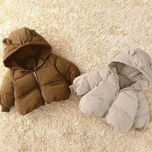 Wilson Down Coat Girls Casual Sweater - GuGuTon baby store - Baby Fashion - Toddlers Outfits - Babies Outfits - Toddler Clothes - Kids Clothing - Newborn Clothes - Newborn Wear - Kids Wear - Trending Clothes - Trending Outfits - Fall Fashion - Winter Fashion - Girls Clothes - Boys Clothes - Babies Wear - Kids Accessories - KidsWear - Summer Clothes - Summer Fashion - Summer Trend - Falls Sweaters - Tops - Bottom - Jeans - Blouse - Dresses - Newborn Dresses - Toys