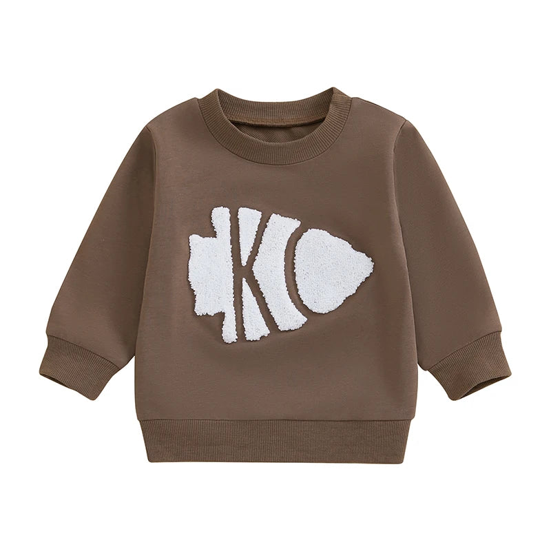 Ariel Applique Detailing Crew Neck Sweater