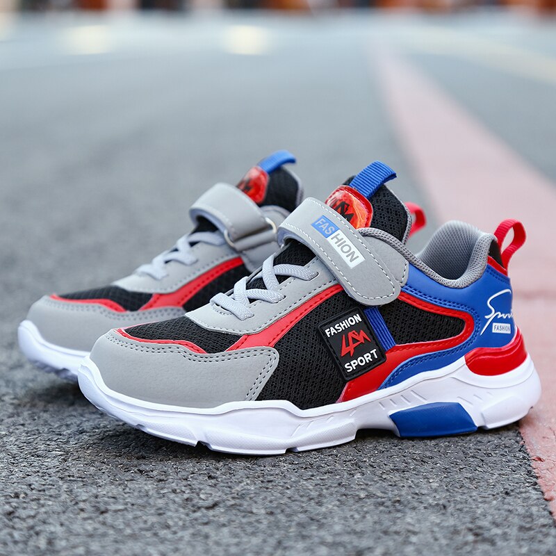 Mesh Breathable Casual Sneakers For Boys Lightweight Running Shoes - GuGuTon
