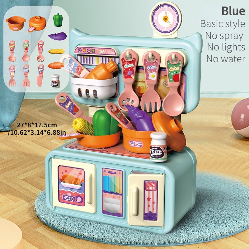 Large Children Simulation Kitchen Toy Lampligh Sound Effect - GuGuTon