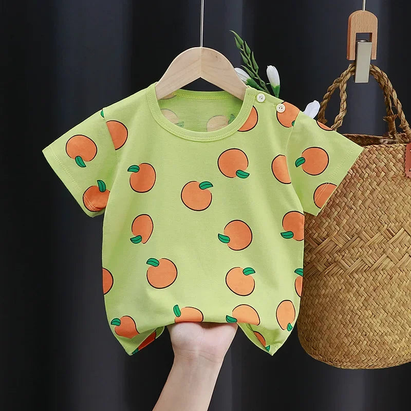Max Animal For Babies Striped Tees