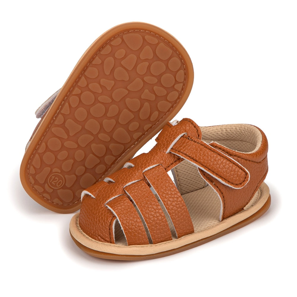 Summer Sandals Baby Girl PU Leather Shoes Baby