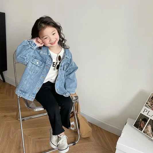 Paulina Summer Korean Style Kids Jackets Pockets Fashion - GuGuTon baby store - Baby Fashion - Toddlers Outfits - Babies Outfits - Toddler Clothes - Kids Clothing - Newborn Clothes - Newborn Wear - Kids Wear - Trending Clothes - Trending Outfits - Fall Fashion - Winter Fashion - Girls Clothes - Boys Clothes - Babies Wear - Kids Accessories - KidsWear - Summer Clothes - Summer Fashion - Summer Trend - Falls Sweaters - Tops - Bottom - Jeans - Blouse - Dresses - Newborn Dresses - Toys