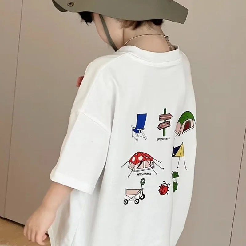 Robert Short Sleeves American High Tees