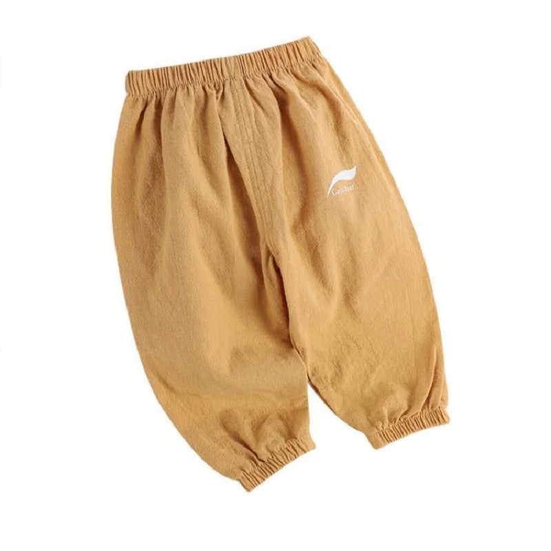 Iker Pants Summer Baby Air Conditioning Bloomers Boys