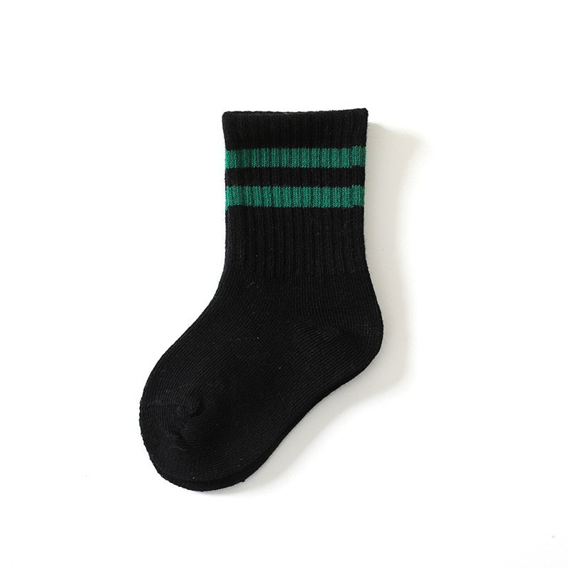 New Toddler Kids Cotton Soft Tube Color Socks