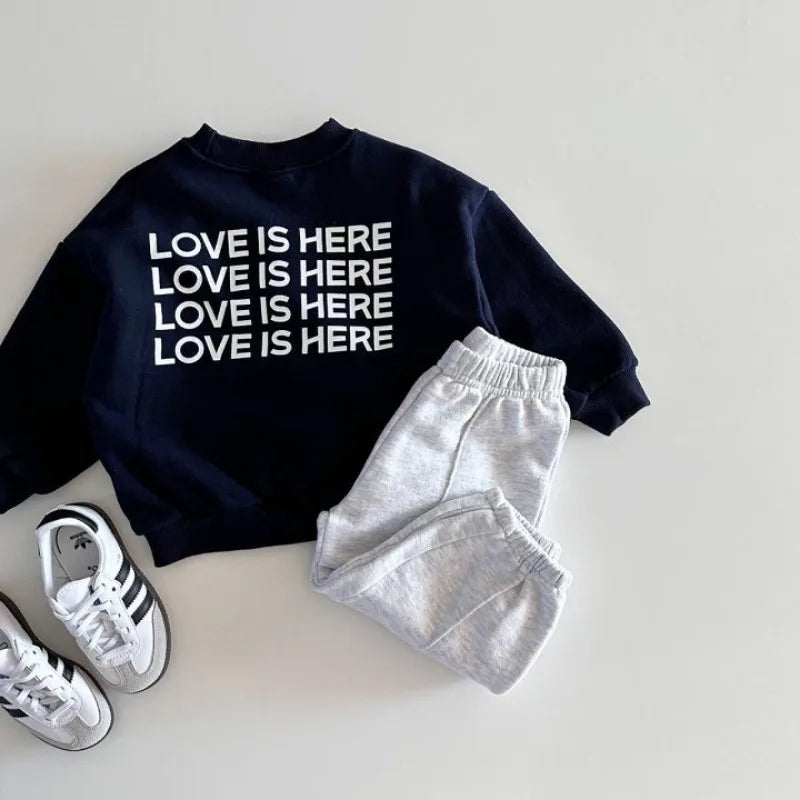 Olivia New Korean Children Cotton Tops Clothing Spring Autumn