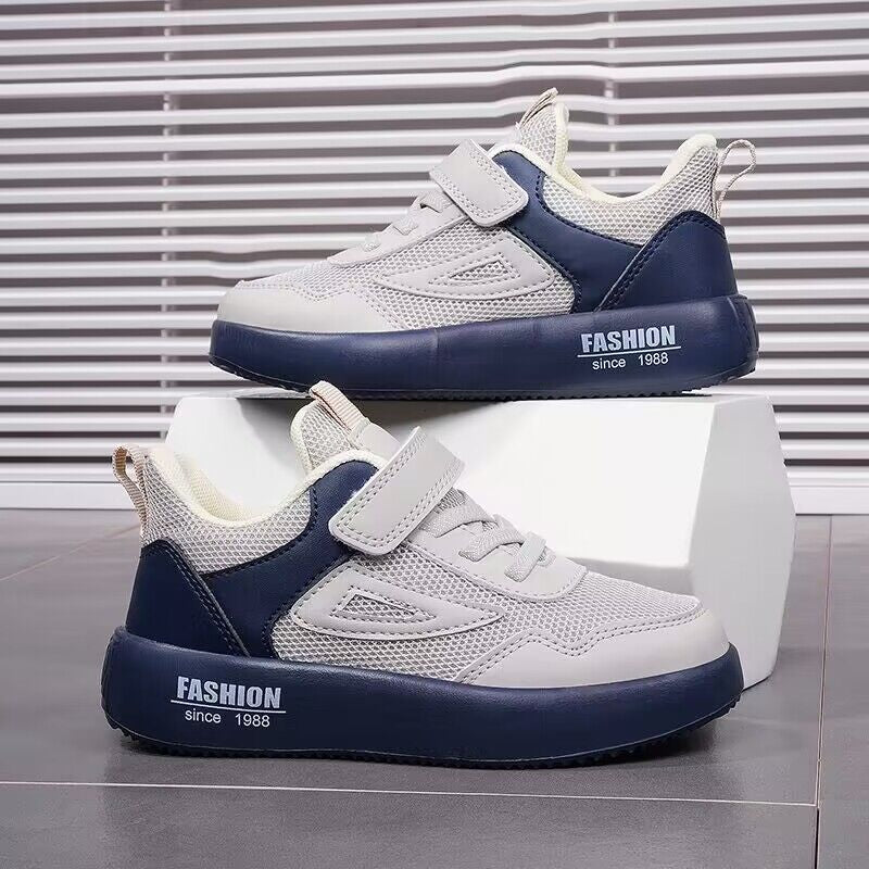Boys Style Spring Children Shoes PU Leather Waterproof Sports - GuGuTon