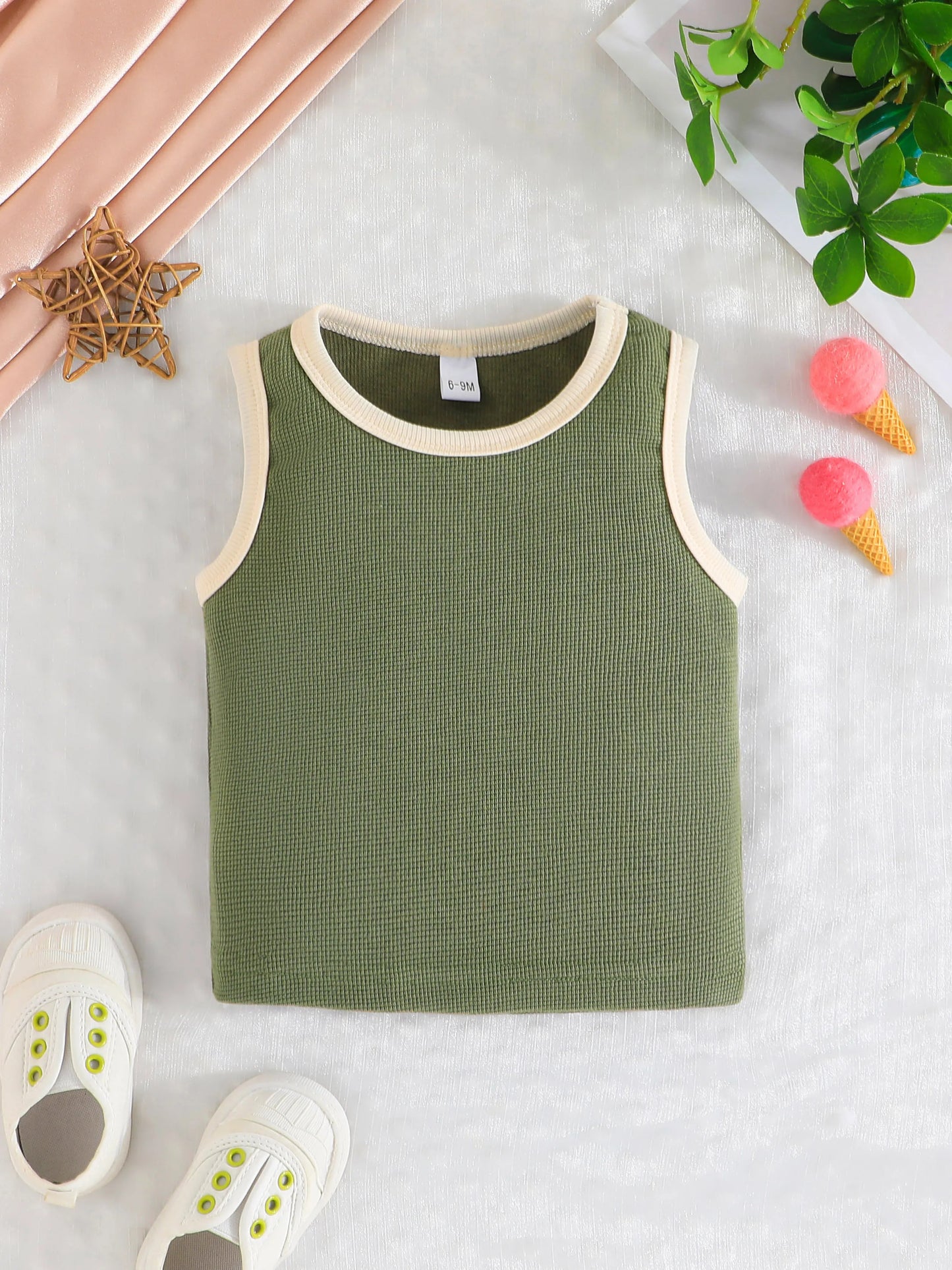 Patricio Sleeveless Breathable Cotton Children T-shirt