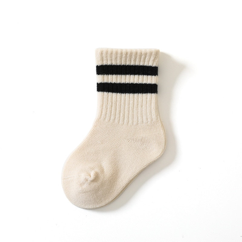 New Toddler Kids Cotton Soft Tube Color Socks
