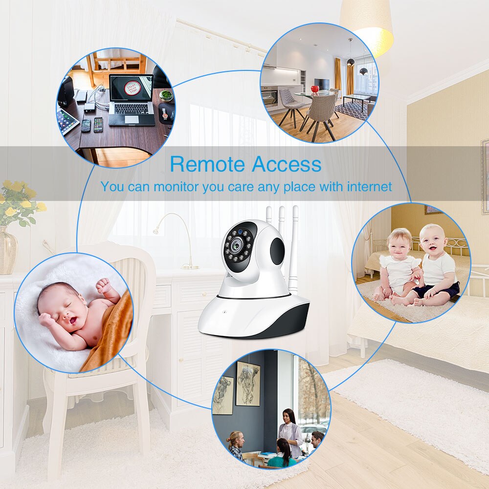 Baby Monitor Wifi 1080P IP Camera Night Vision Two Way Audio Video - GuGuTon baby store - Baby Fashion - Toddlers Outfits - Babies Outfits - Toddler Clothes - Kids Clothing - Newborn Clothes - Newborn Wear - Kids Wear - Trending Clothes - Trending Outfits - Fall Fashion - Winter Fashion - Girls Clothes - Boys Clothes - Babies Wear - Kids Accessories - KidsWear - Summer Clothes - Summer Fashion - Summer Trend - Falls Sweaters - Tops - Bottom - Jeans - Blouse - Dresses - Newborn Dresses - Toys