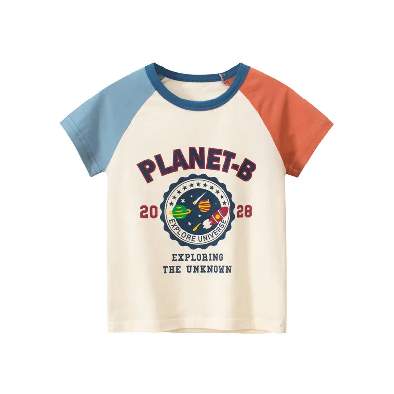 Mateo Cotton Short Sleeve Infant Tees