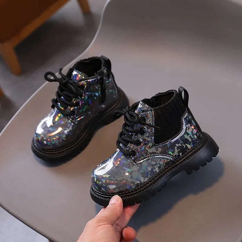 Carlos Sparkly Winter Boots Ages 1-7 Years