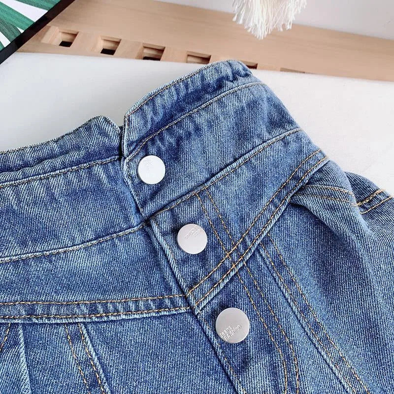 Luca Infant Denim Trousers Kids High Waist Jean Children