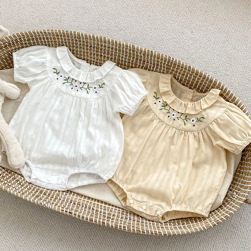 Tyla Baby Girls Jumpsuit Summer Korean Style Flower