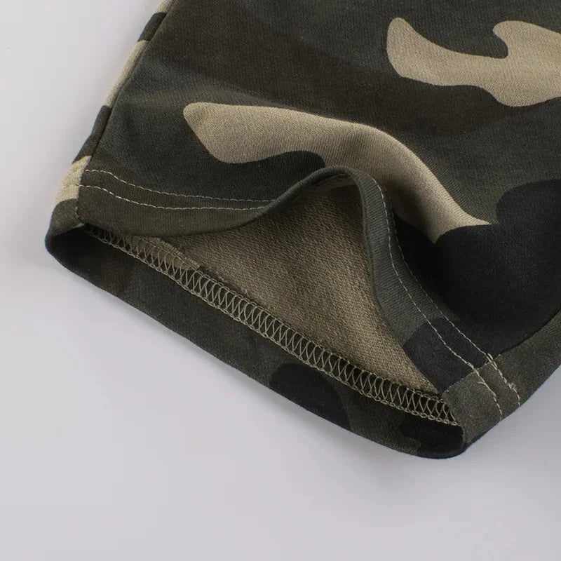 Marlon Summer Camouflage Boys Elastic Waist Casual