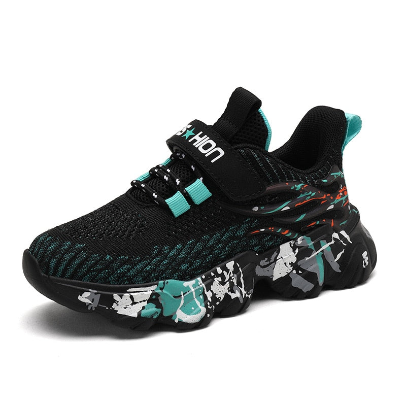 Shoes Boys Sneakers Knit Children Casual Sneakers