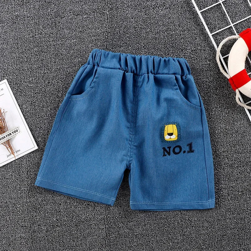 Fredy Boys Shorts Summer Fashion print waist elastic