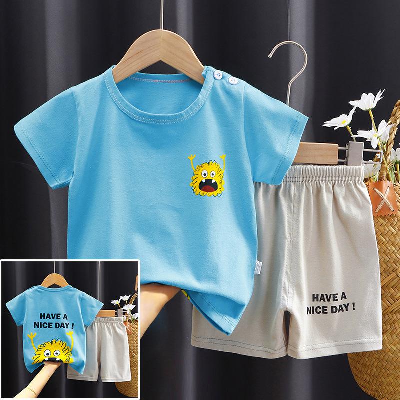 Ezequiel Summer clothing sets T-shirt design Suit - GuGuTon