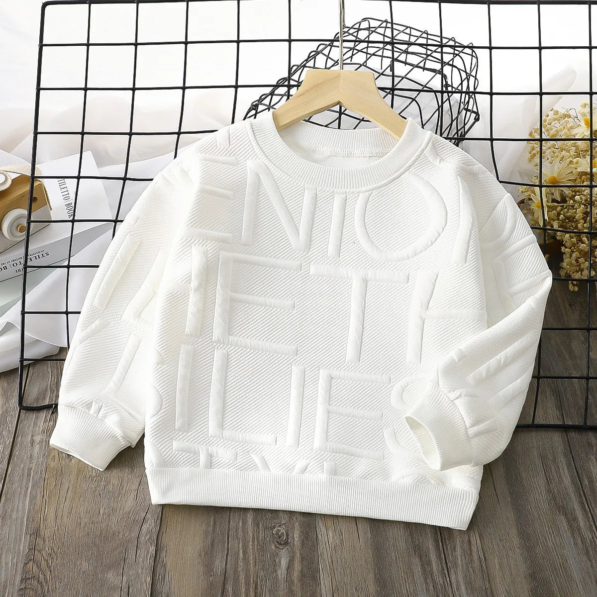Saul Cotton Toddler Casual Pullover Sweater