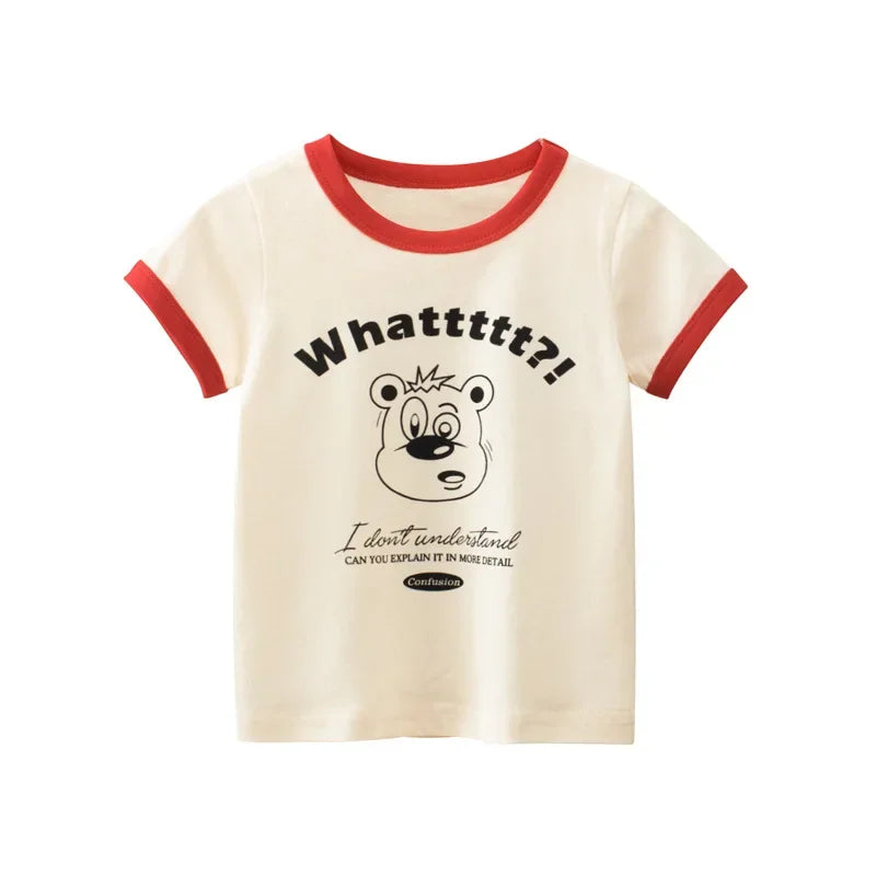 Jareb Short Sleeve Graffiti Print Tees