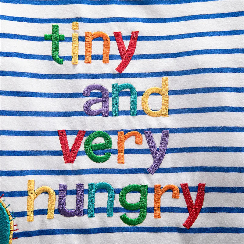 Rodrigo Arrival Striped Animals T-shirt
