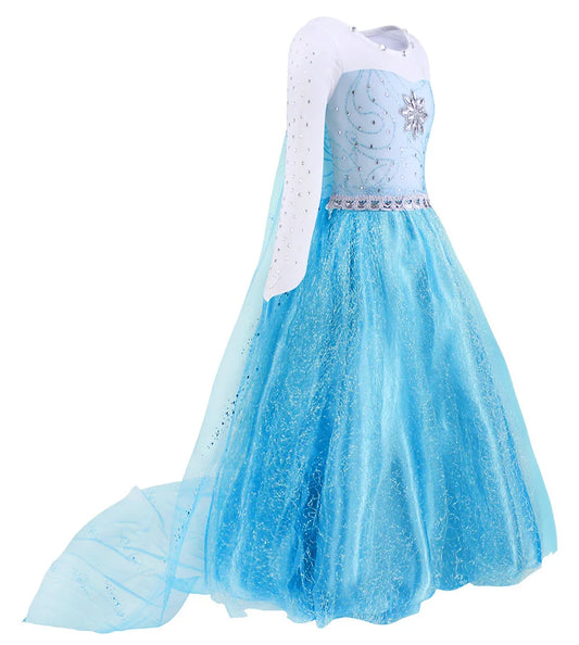 Elsa Princess Costume for Girls - Perfect for Parties